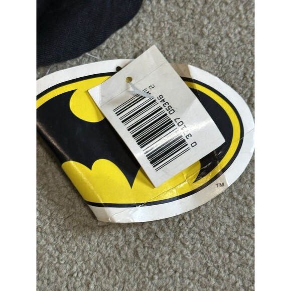NWT Vintage 1990 Batman Dc Comic Kids T Shirt With Cape Size 5 - Picture 4 of 10